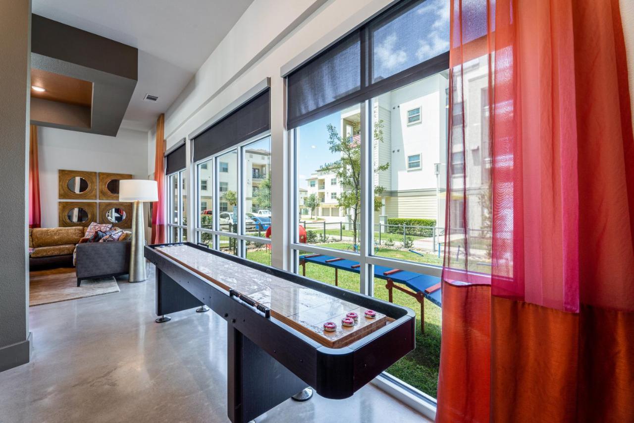 Luxe 3B/2B Getaway - Pool, Gym, Parking, Pet Wash Lejlighed Leander Eksteriør billede